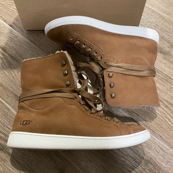 ugg starlyn sneaker chestnut